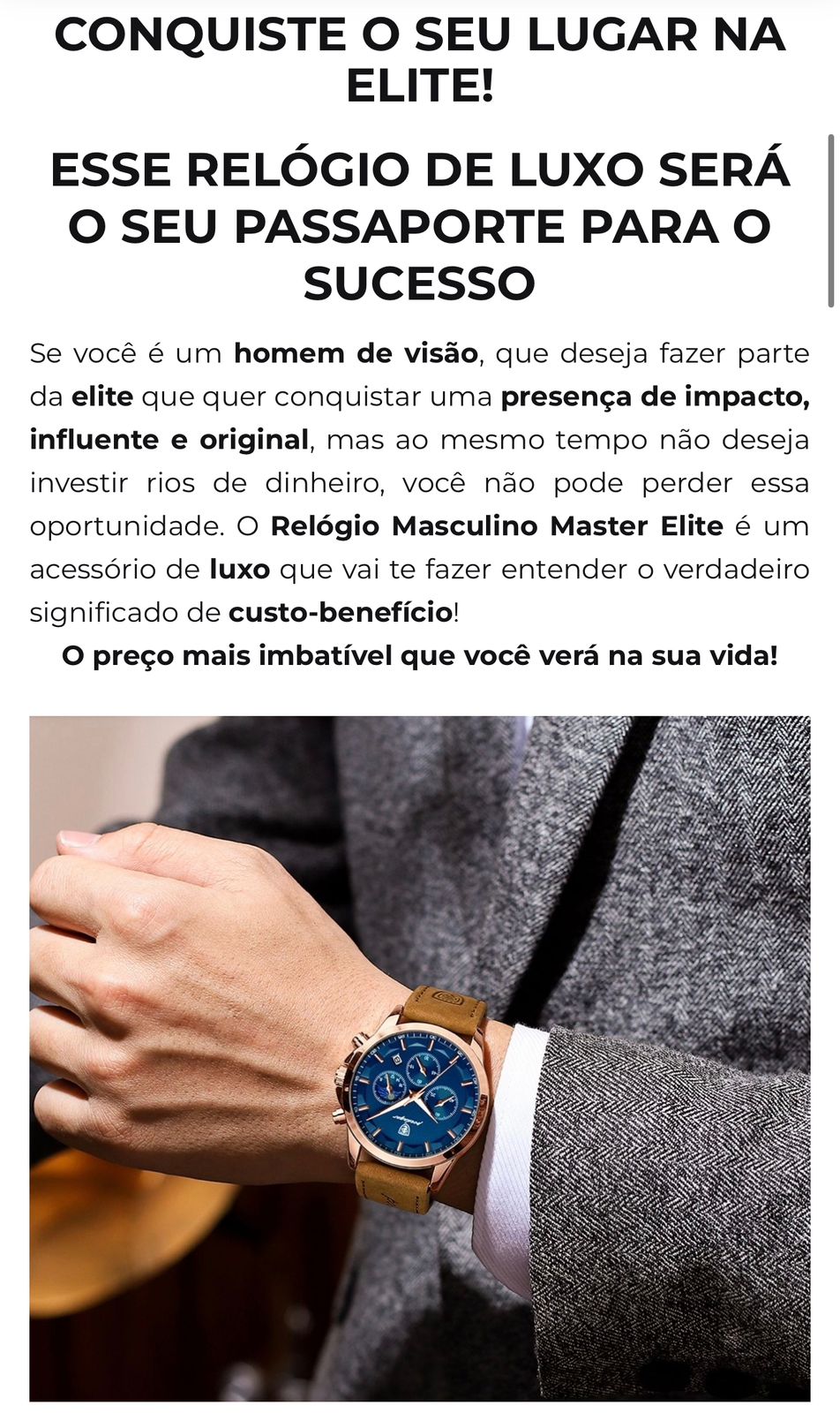 Montre Master Man