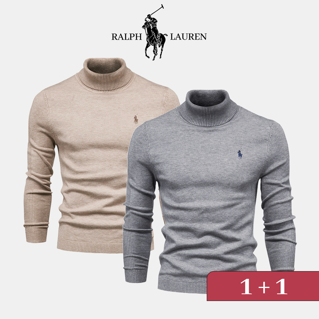 Pull Col Roulé R&L 1+1 (DÉSTOCKAGE)