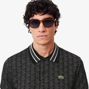 Polo classic fit jacquard monogramme