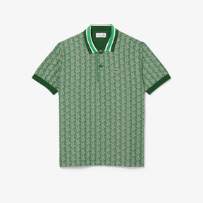 Polo classic fit jacquard monogramme